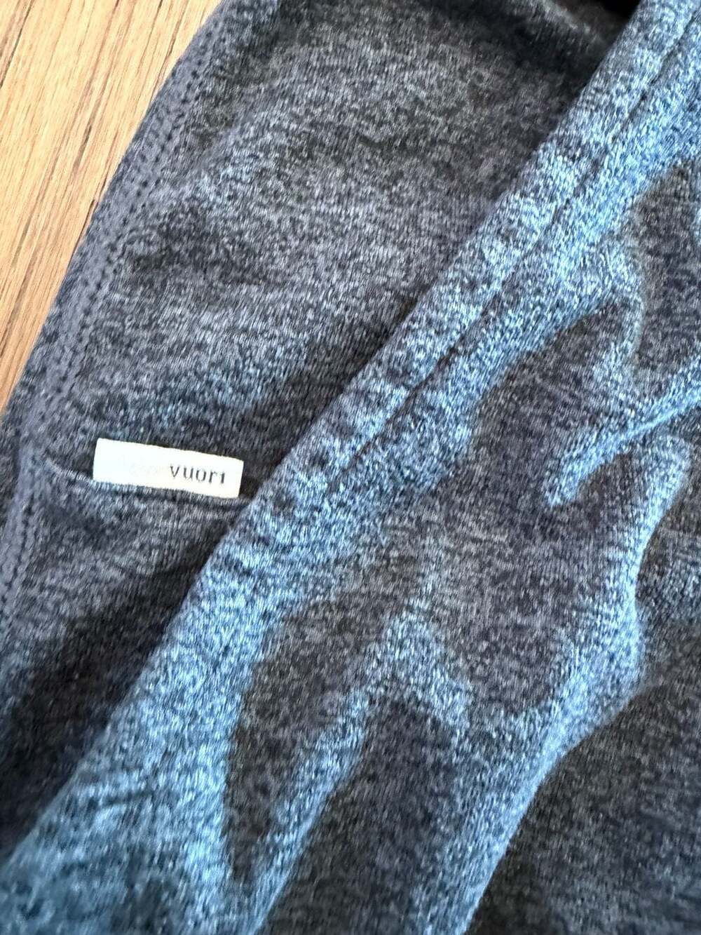 Vuori Ponto Performance Jogger Charcoal Heather Sweatpants - Picture 6 of 8